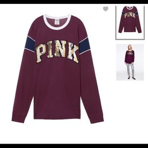 Victoria’s Secret PINK Long sleeve tee